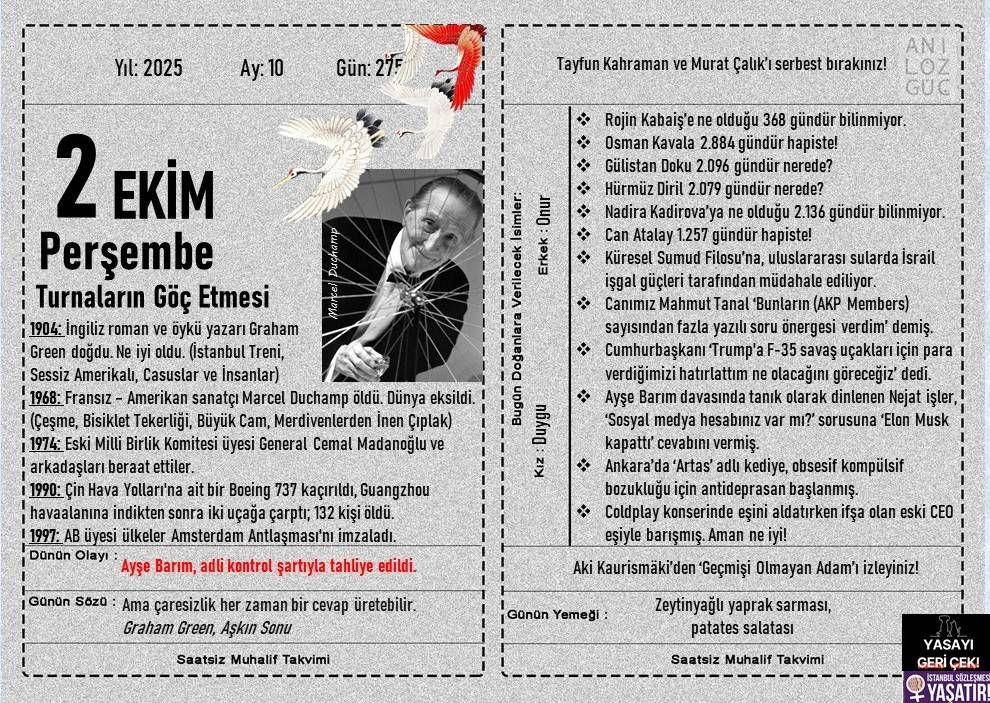 Turnaların Göç Etmesi 1